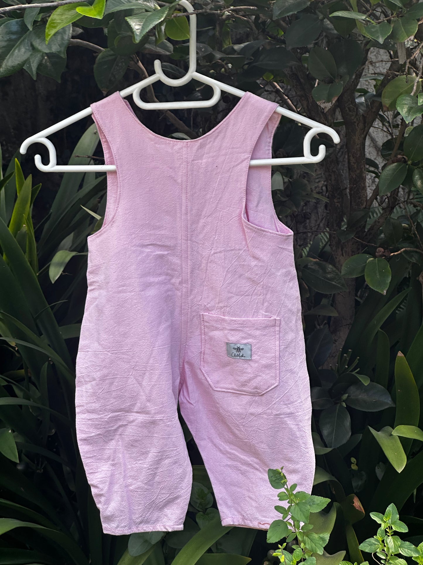 Pink Overalls
