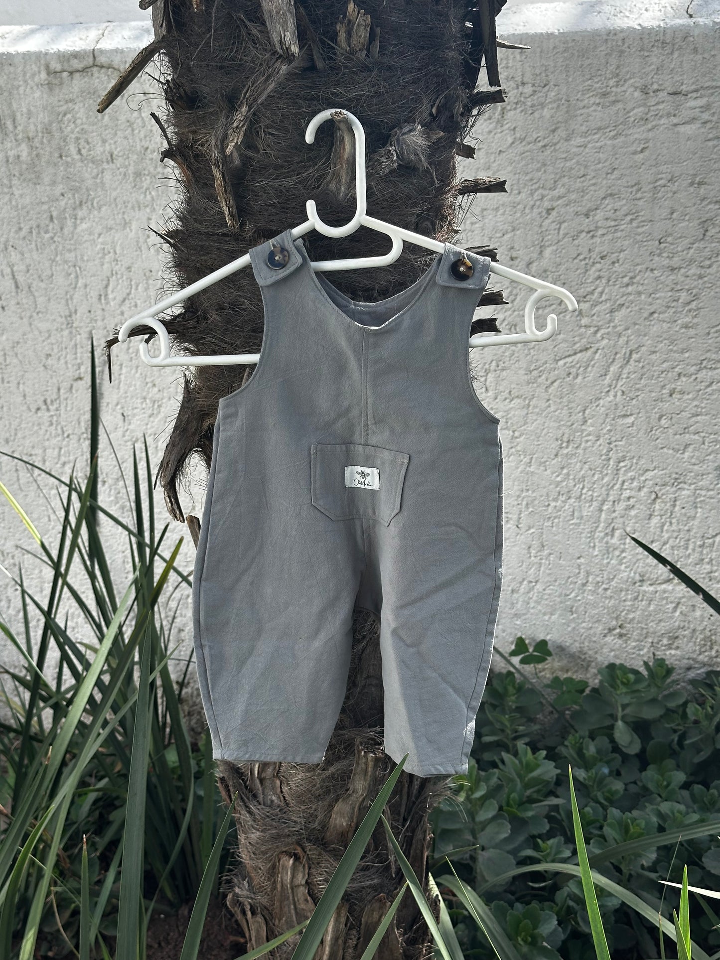 Grey Overalls