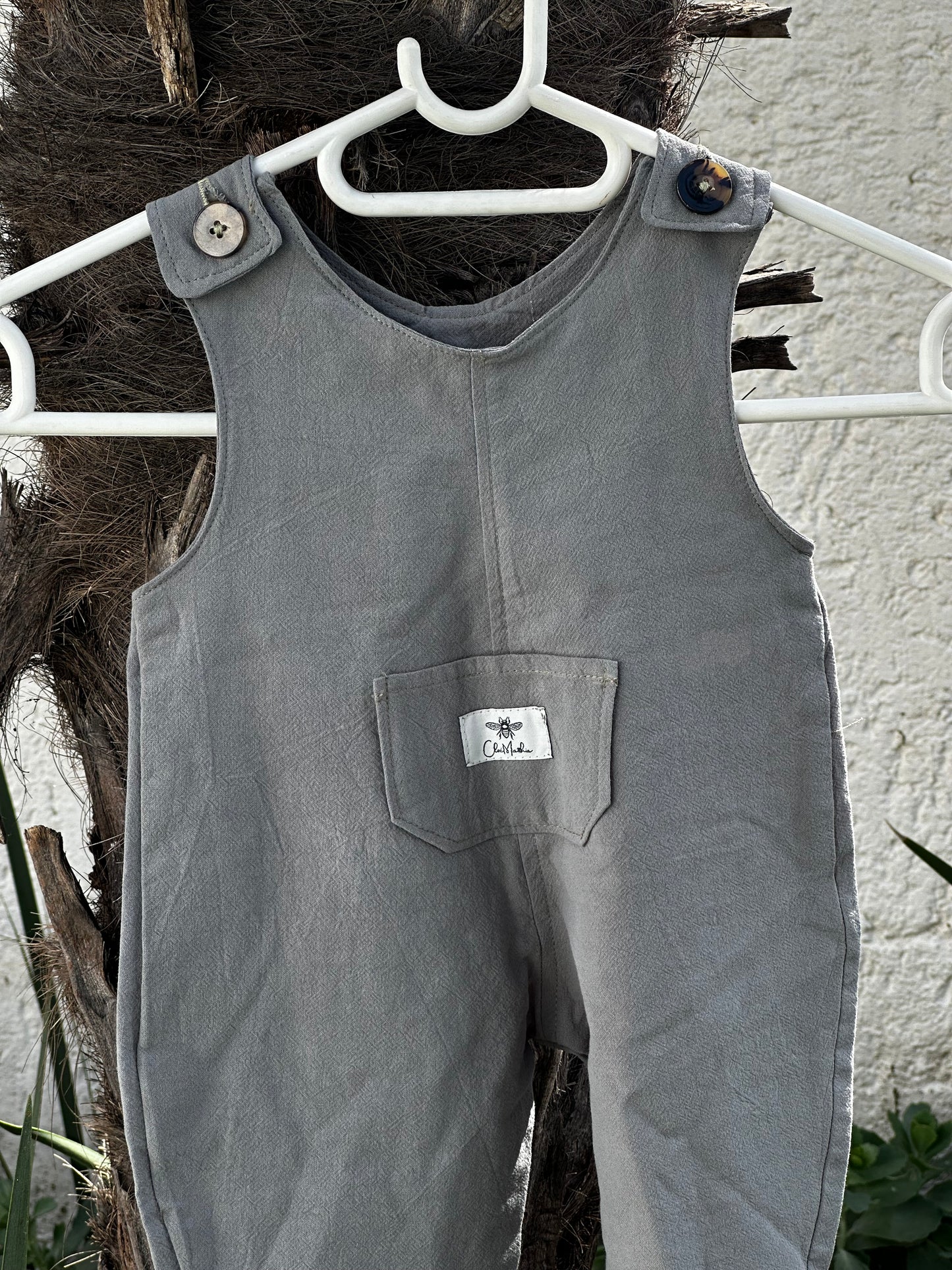 Grey Overalls