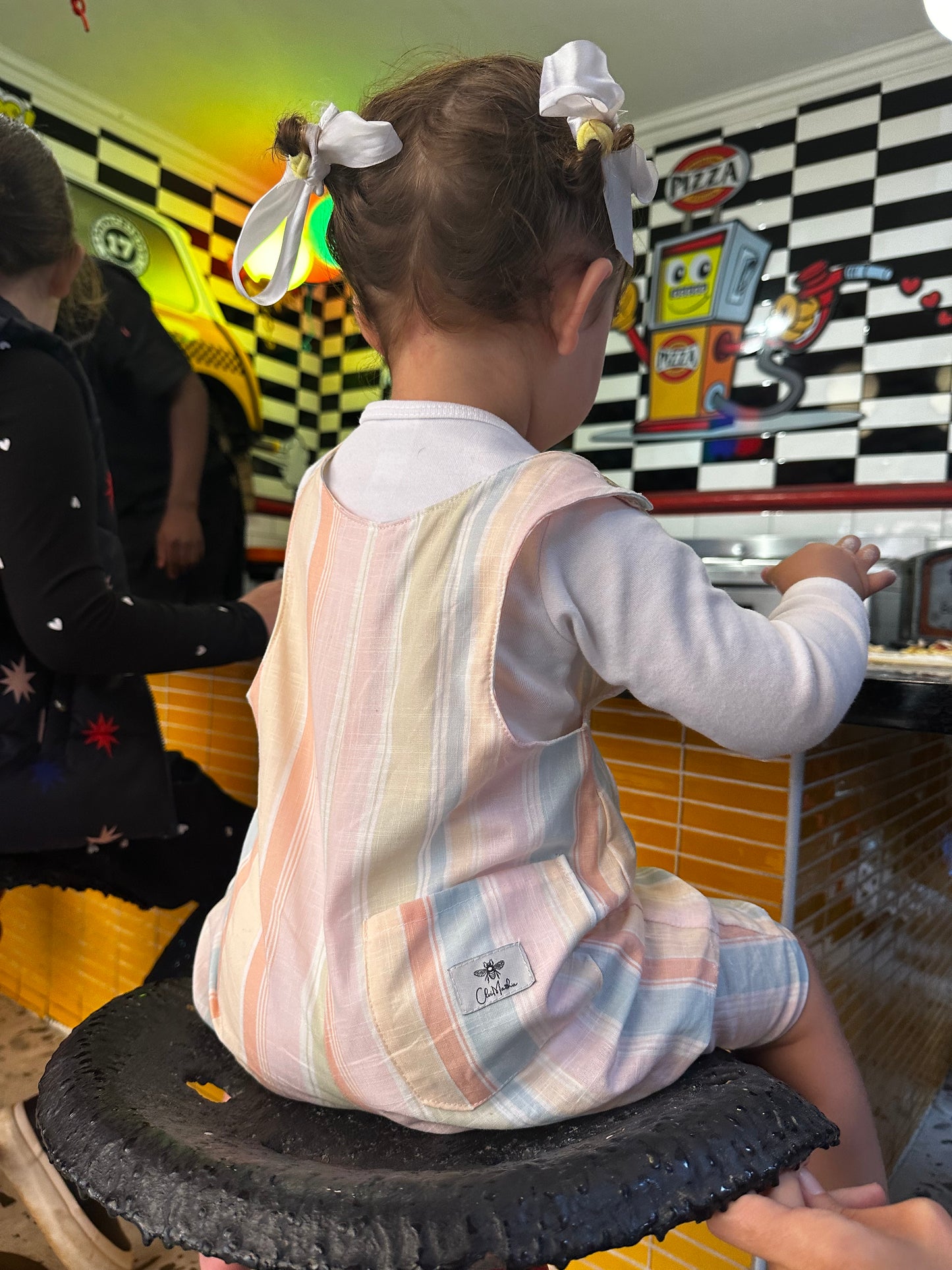 Rainbow Pastel Overalls