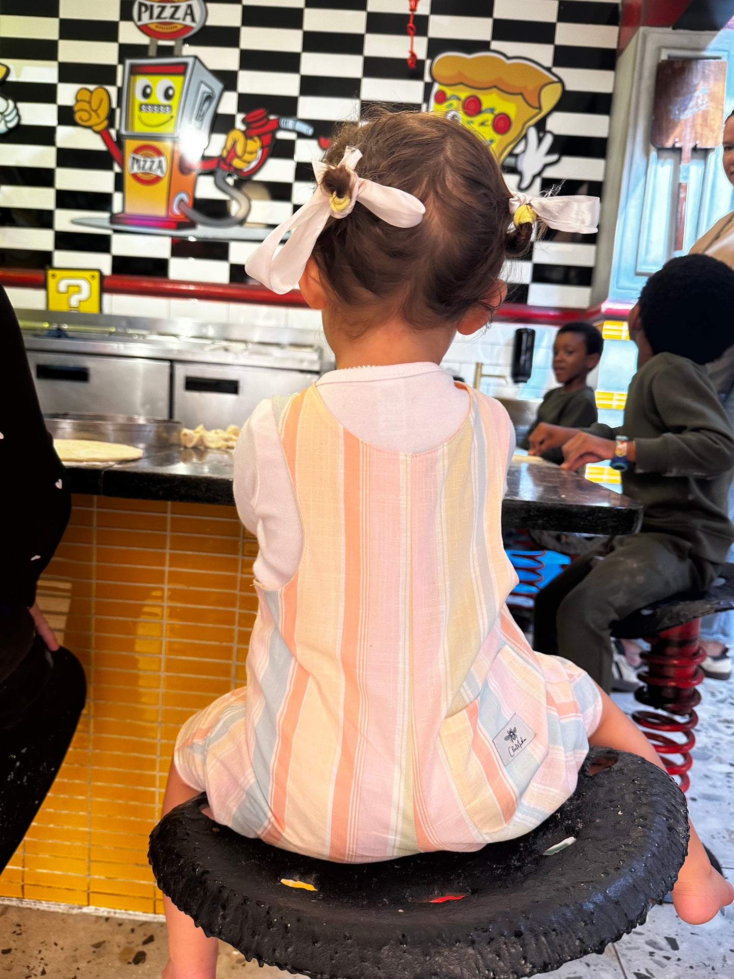 Rainbow Pastel Overalls