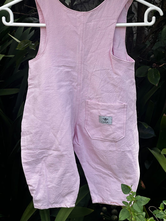 Pink Overalls